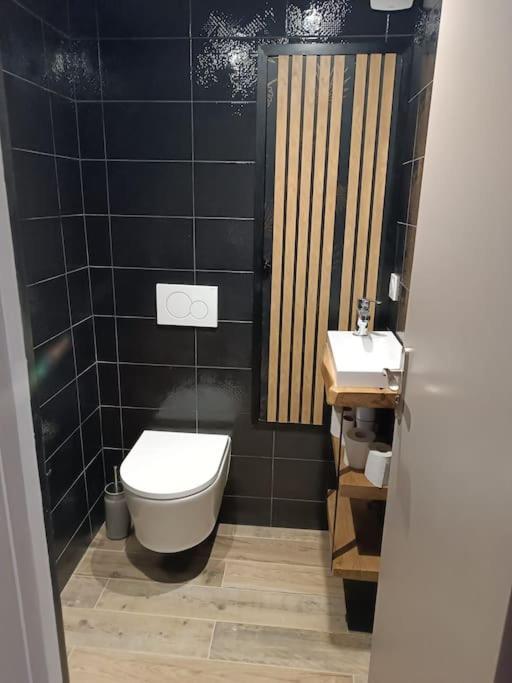 Les Deux Pieds Sous La Couette Vila Saint-Aubin-Sur-Mer  Exterior foto