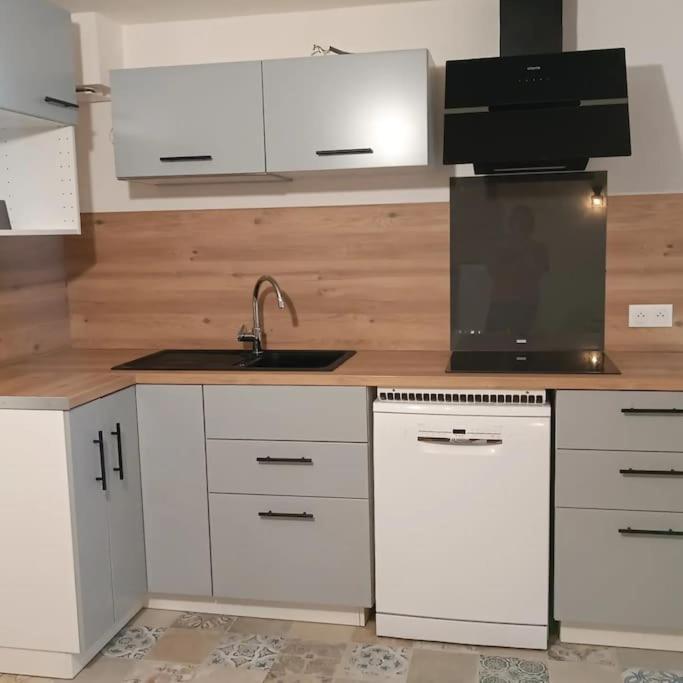 Les Deux Pieds Sous La Couette Vila Saint-Aubin-Sur-Mer  Exterior foto